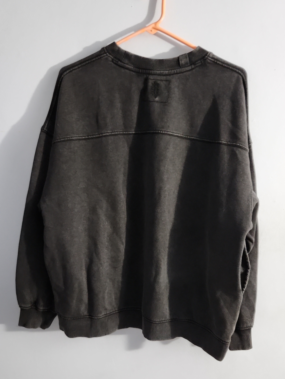 Free People Playbook Tunic Sweatshirt Black  Small NWoT - Picture 2 of 5